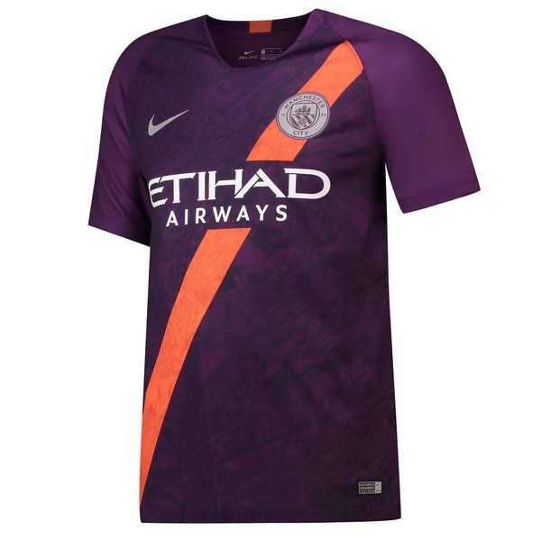 Tailandia Camiseta Manchester City Tercera equipo 2018-19 Purpura